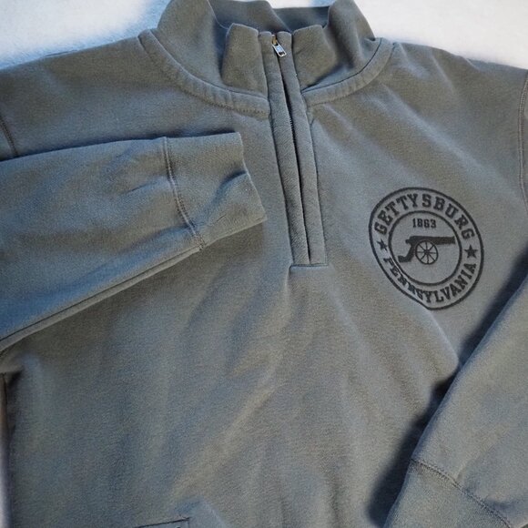 Vintage MV Sport Men's sweater Medium 1/4 Zip (Imperfections) - Picture 1 of 11